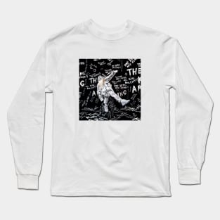 DANCE MONKEY BLACK AND WHITE Long Sleeve T-Shirt